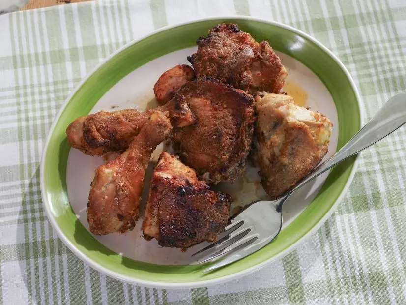 Katie Lee Biegel's Classic Sweet Tea Oven Fried Chicken Beauty, as seen on The Kitchen, Season 38