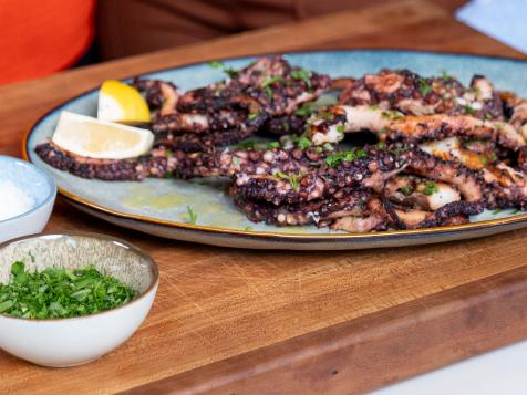 Olive Oil Braised Octopus