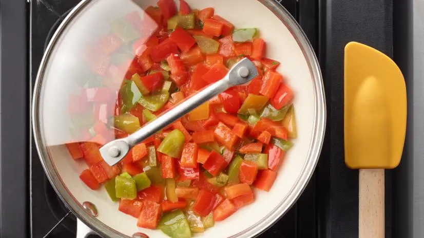 Food Network Kitchen’s How to How to Make A Western Omelette, as seen on Food Network.