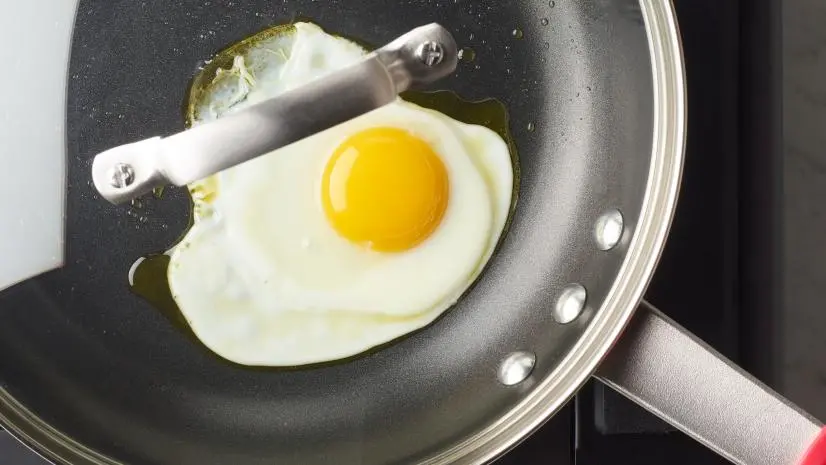 Jeff Muro's How to How to MakePerfect Sunny-Side-Up Eggs, as seen on Food Network.