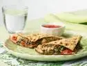 Food Network Kitchen’s Spinach Ricotta Matzo Pockets as seen on Food Network.