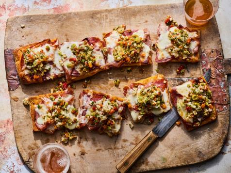 Muffuletta French Bread Pizza