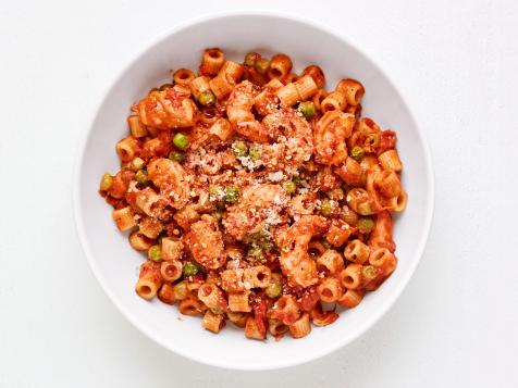 Ditalini Alla Vodka With Shrimp