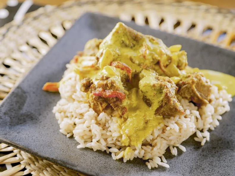 Kenyan curried goat from Halisi Africa in Tallahassee