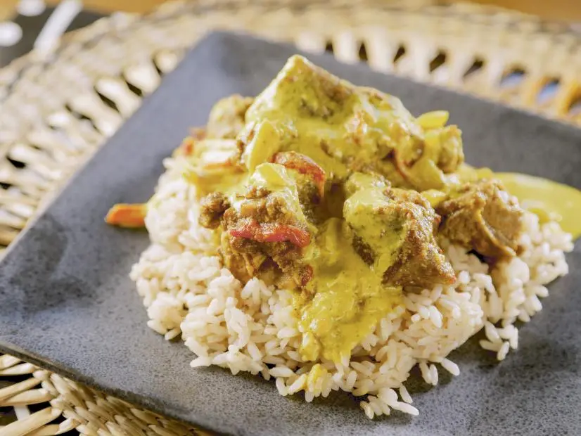 Kenyan curried goat from Halisi Africa in Tallahassee
