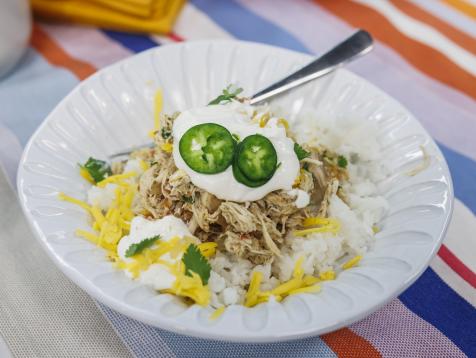 Slow Cooker Chicken Taco Bowls