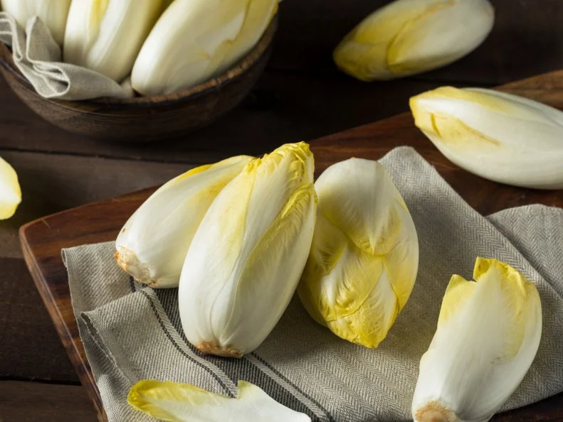 Raw Organic Belgian Endive Ready to Eat