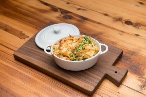 Challenger Damaris Phillips's tuna noodle casserole, as seen on Food Network's Beat Bobby Flay, Season 12.