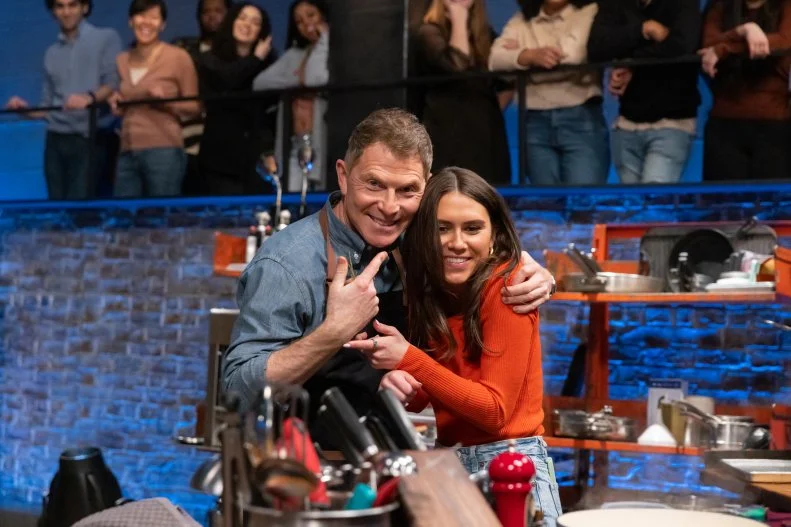 Special Guest Sophie Flay and Host Bobby Flay in final round, as seen on Beat Bobby Flay, Season 33