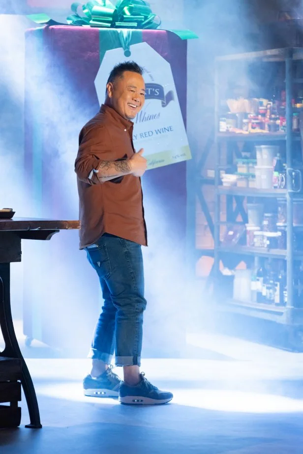 Contender Jet Tila, as seen on Beat Bobby Flay, Hoiliday Throwdown Season 4