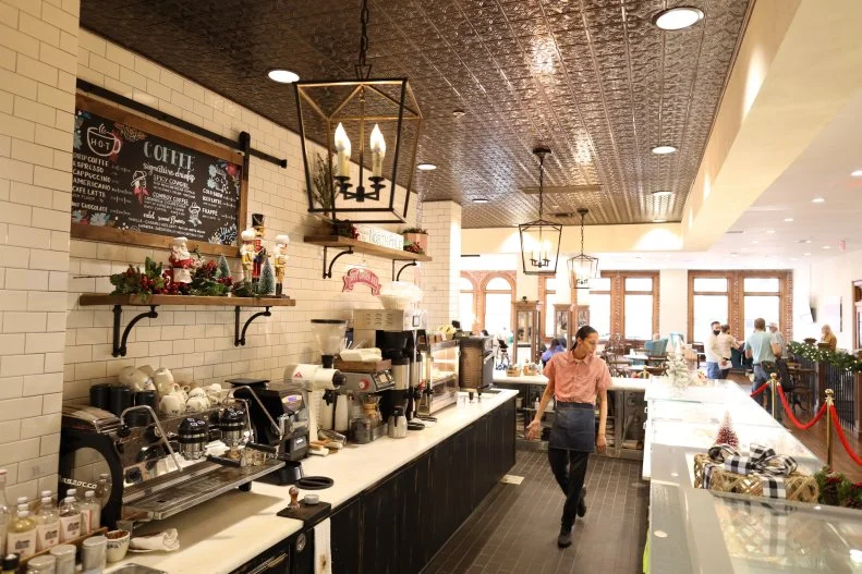 Inside The Mercantile Bakery, as seen on The Pioneer Woman: Hometown Stories, season 1.