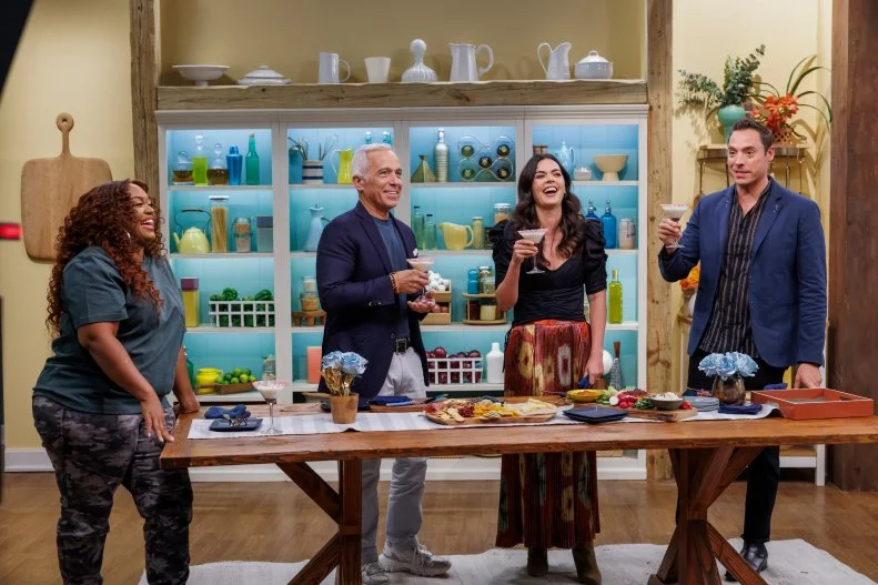 Jeff Mauro, Geoffrey Zakarian, Sunny Anderson and Katie Lee Biegel as seen on The Kitchen, Season 35.