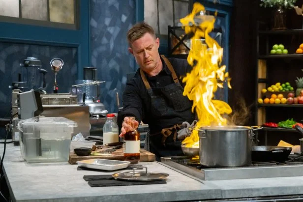 The Voltaggio Brothers Battle For the First Time Since 'Top Chef' on  'Bobby's Triple Threat' | Food Network