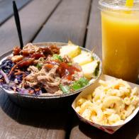Just some of the many tropical flavors served on The Salty Pineapple, as seen on Food Network's Big Food Truck Tip.