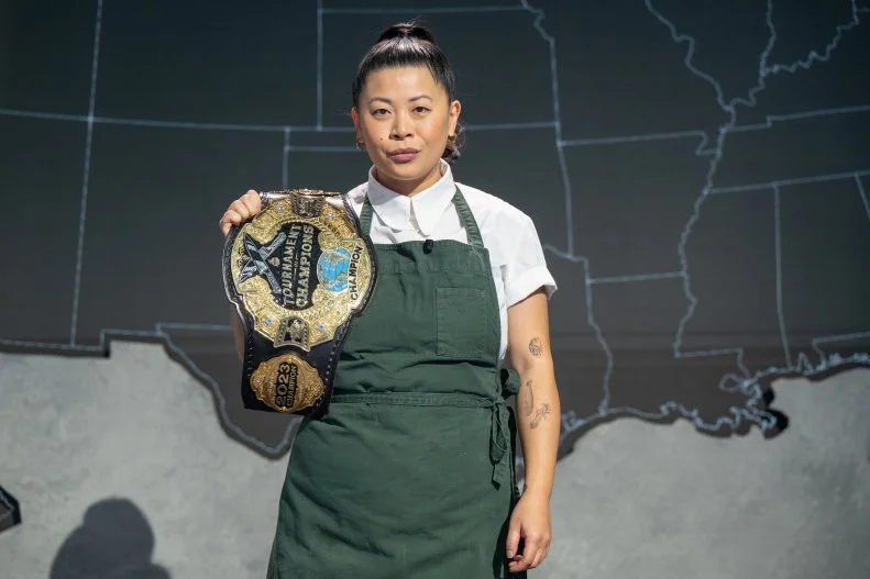 Contestant Mei Lin, as seen on Alex vs America, Season 5.