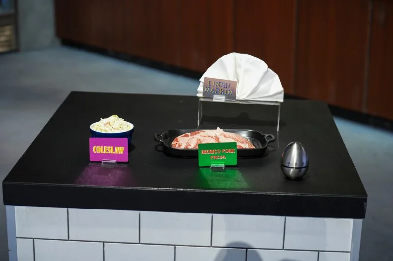 Inspiration table, as seen on Alex Vs. America, Season 5.