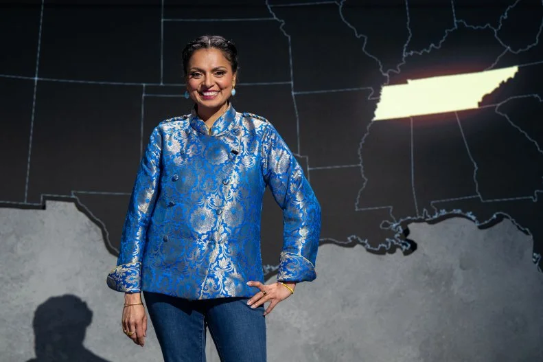 Contestant Maneet Chauhan, as seen on Alex vs America, Season 5.
