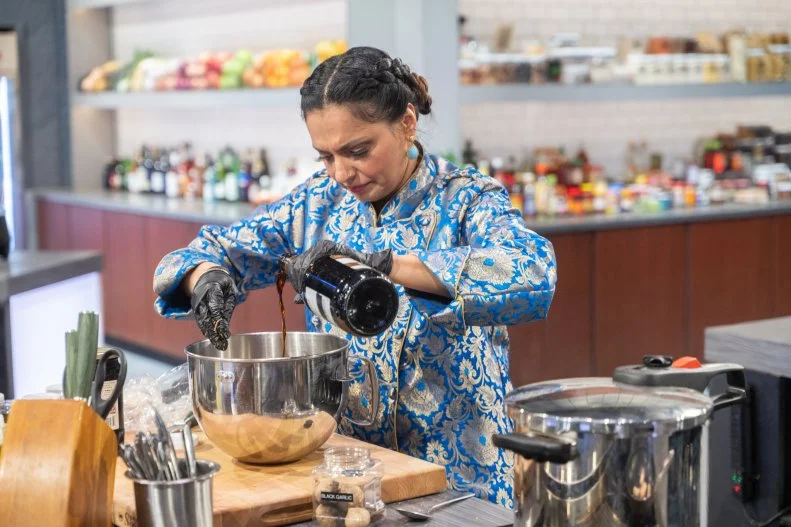 Contestant Maneet Chauhan, as seen on Alex vs America, Season 5.