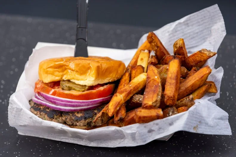 Walla Lamb Burger From The Great Food Truck Race