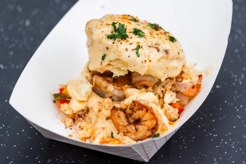 Deep Dive Seafood Biscuit From The Great Food Truck Race:
