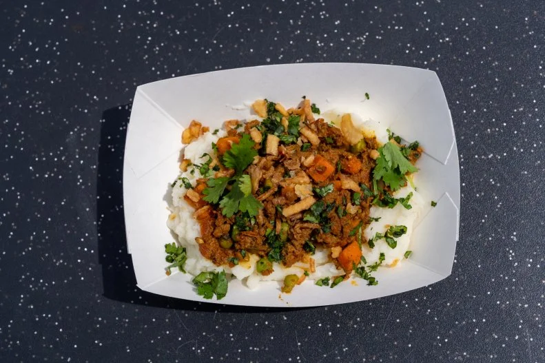 Smoked Masala Shepherd's Pie from The Great Food Truck Race
