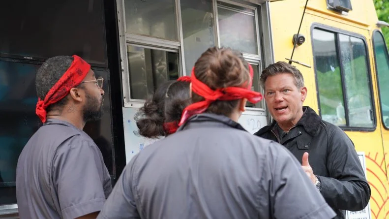 Tyler Florence and Good Fortune Co. on The great Food Truck Race
