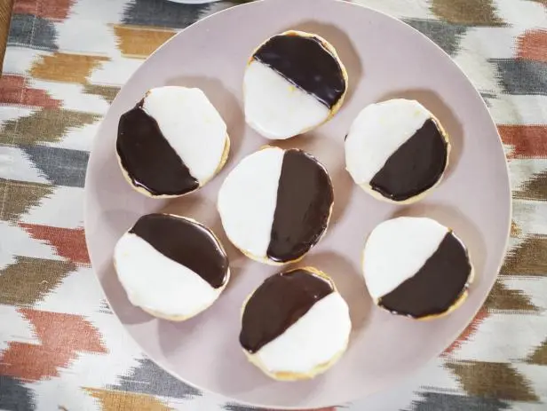 Black and White Cookies [www.foodnetwork.com]