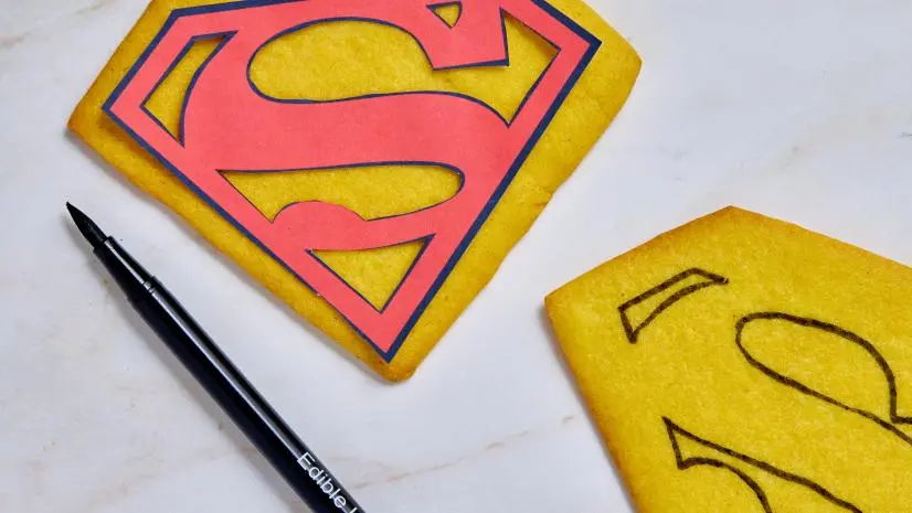 Superman Cookies