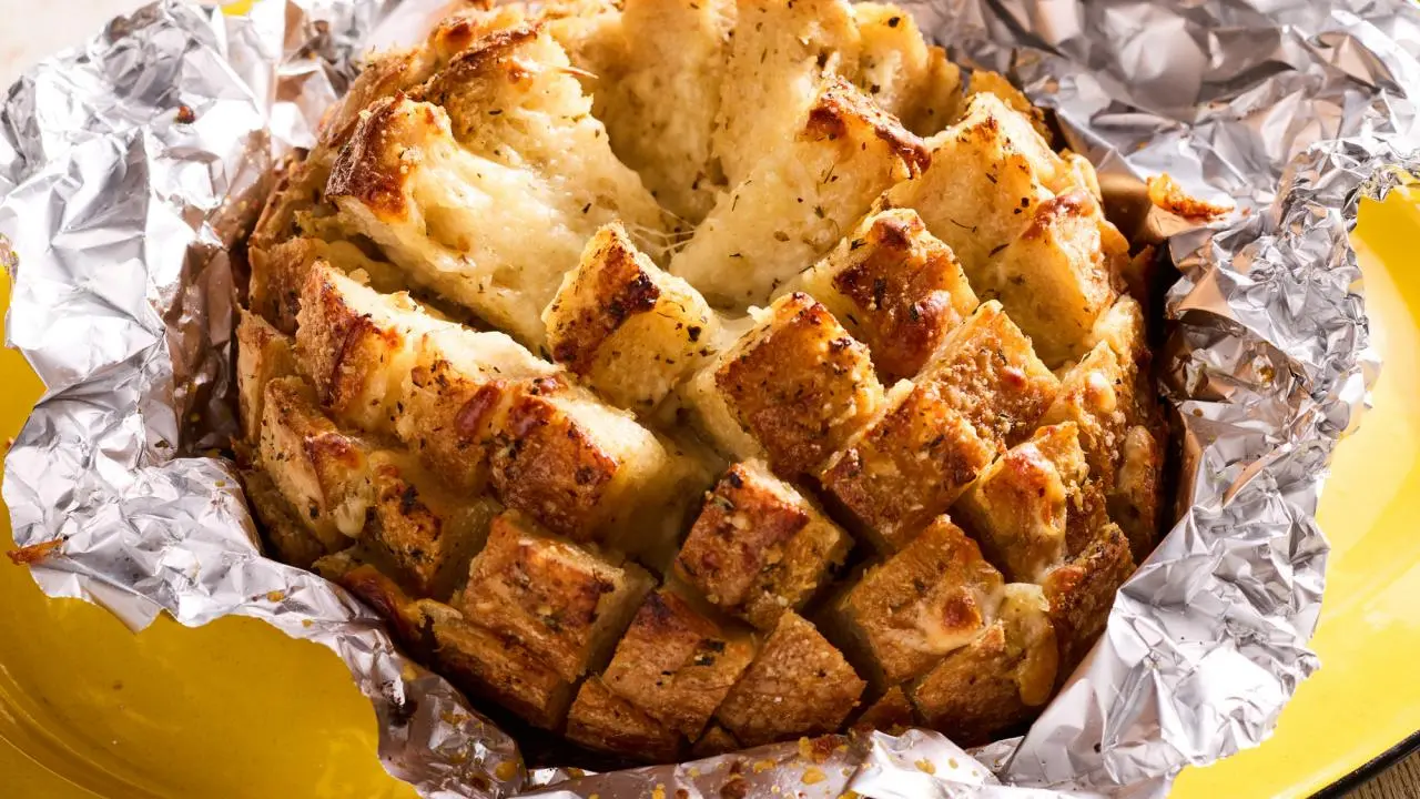 Campfire Garlic Bread Recipe Food Network Kitchen Food Network campfire-garlic-bread-recipe-food-network-kitchen-food-network