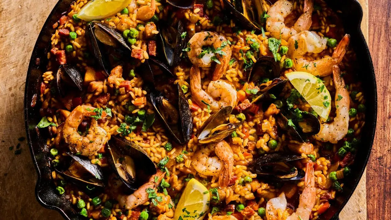 Cast Iron Paella