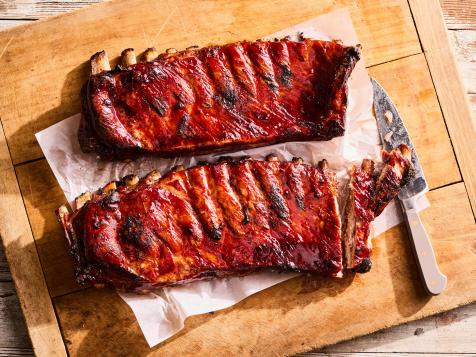 Grilled Cantonese Pork Ribs