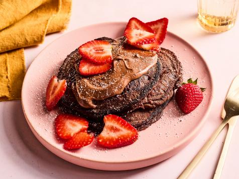 High-Protein Chocolate Pancakes