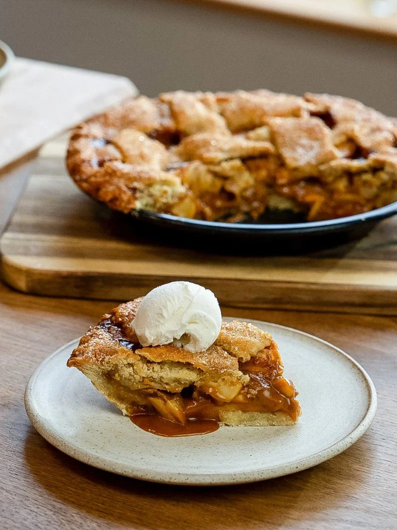 Pack shot of Salted Caramel Apple Pie