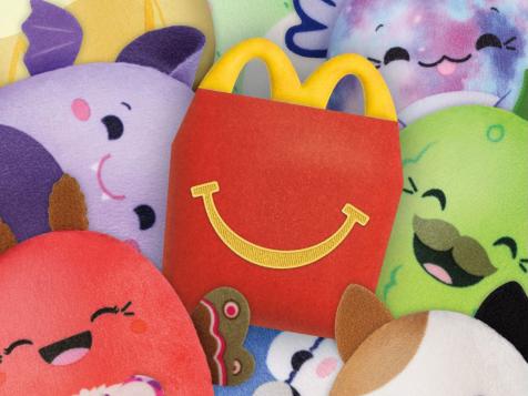 McDonald's Is Bringing Back Its Adorable Squishmallows Happy Meals