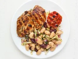Grilled Chicken with Butter Bean Salad