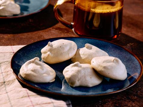 Coffee Meringue Cookies