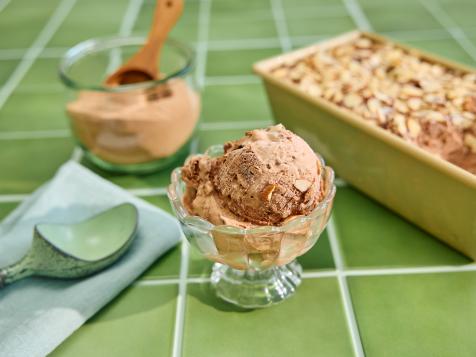 High-Protein No-Churn Chocolate Almond Ice Cream