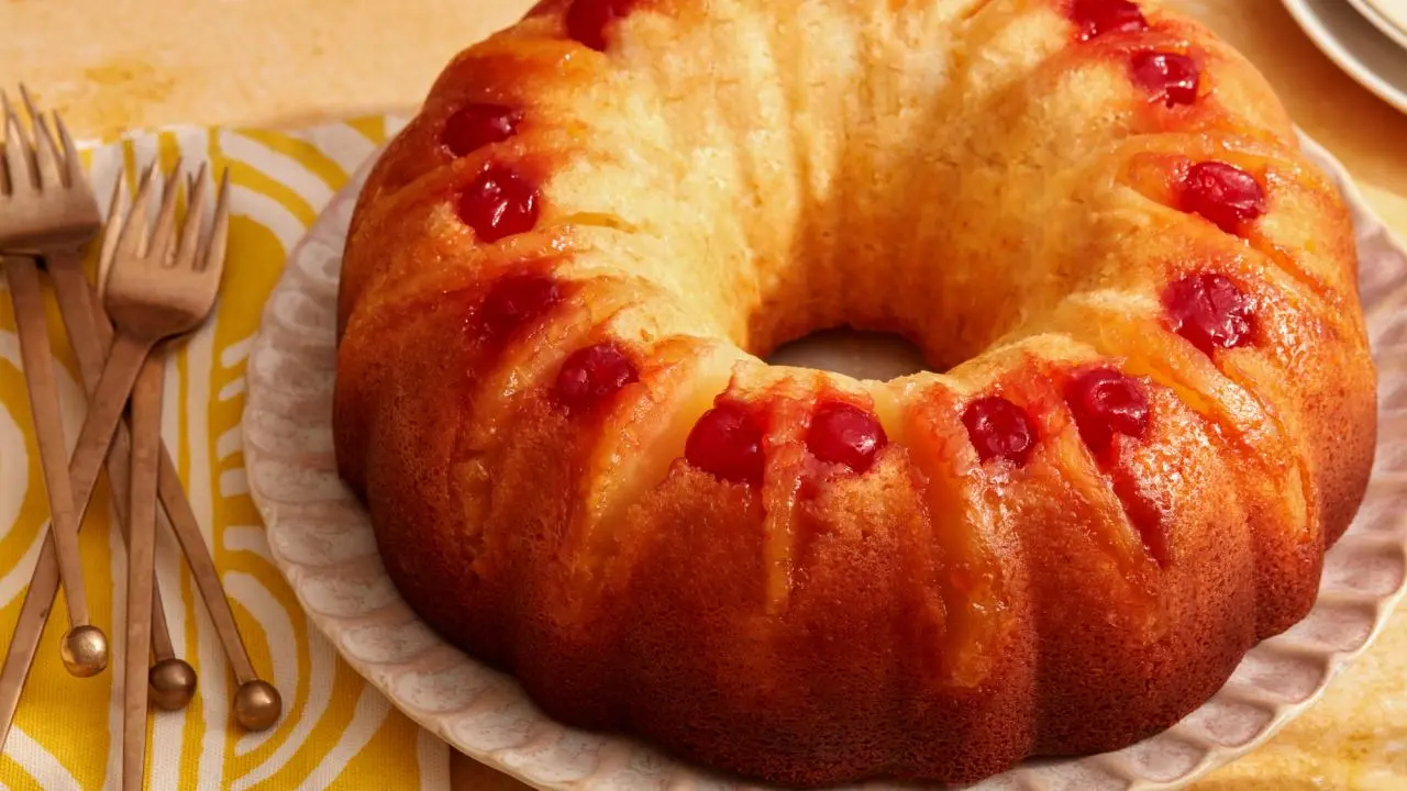 Pineapple Upside-Down Bundt
