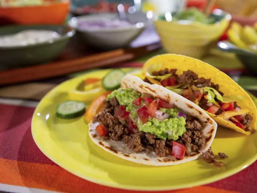 Katie Lee Biegel's Beef and Lentil Tacos, Beauty, as seen on The Kitchen, Season 39/40