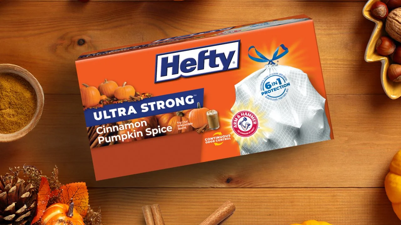 The Pumpkin-Spiced Trash Bags That Sold Out in 90 Seconds Are Back