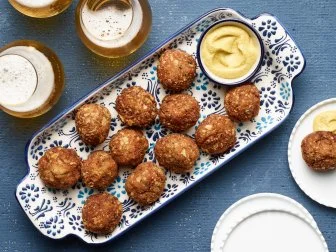 Food Network Kitchen’s Dutch Bitterballen, as seen on Food Network.