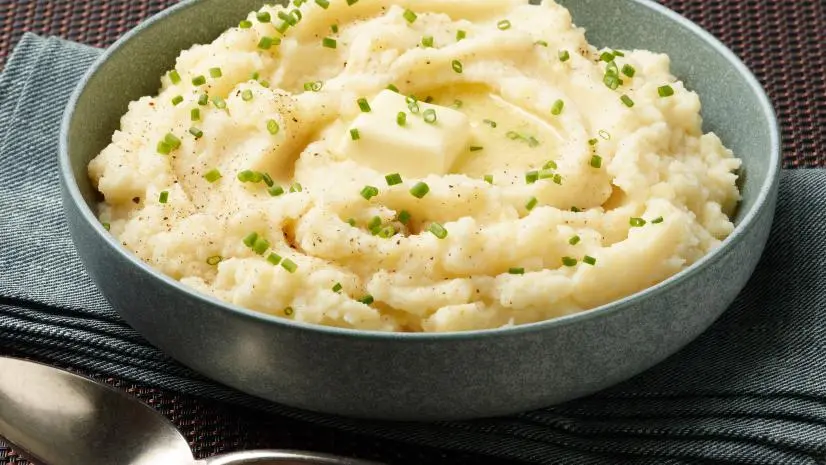 Food Network Kitchen’s How to Make Healthy Mashed Potatoes, as seen on Food Network.