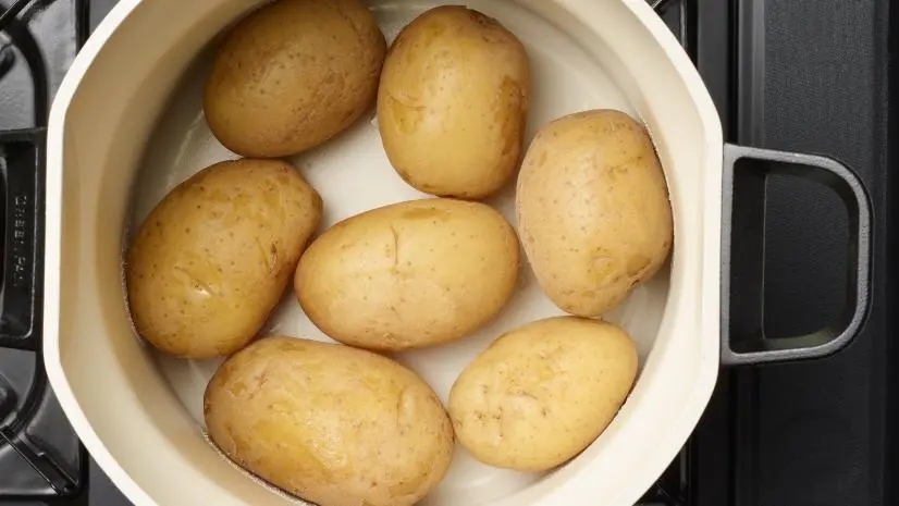 Food Network Kitchen’s How to Make Healthy Mashed Potatoes, as seen on Food Network.