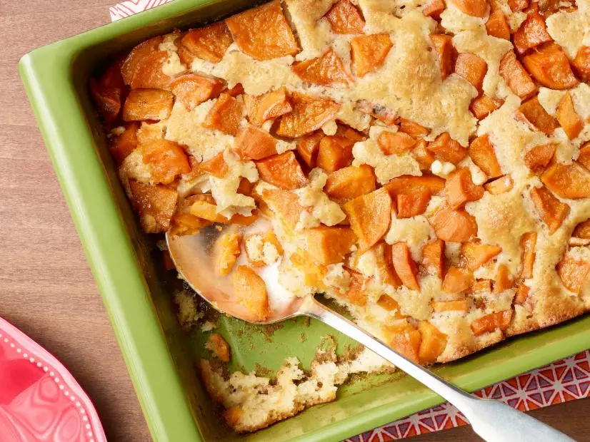 Food Network Kitchen’s How to Make Sweet Potato Cobbler, as seen on Food Network.