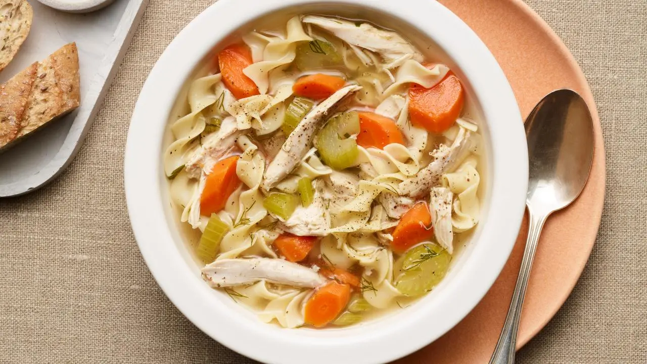 Rotisserie Chicken Noodle Soup