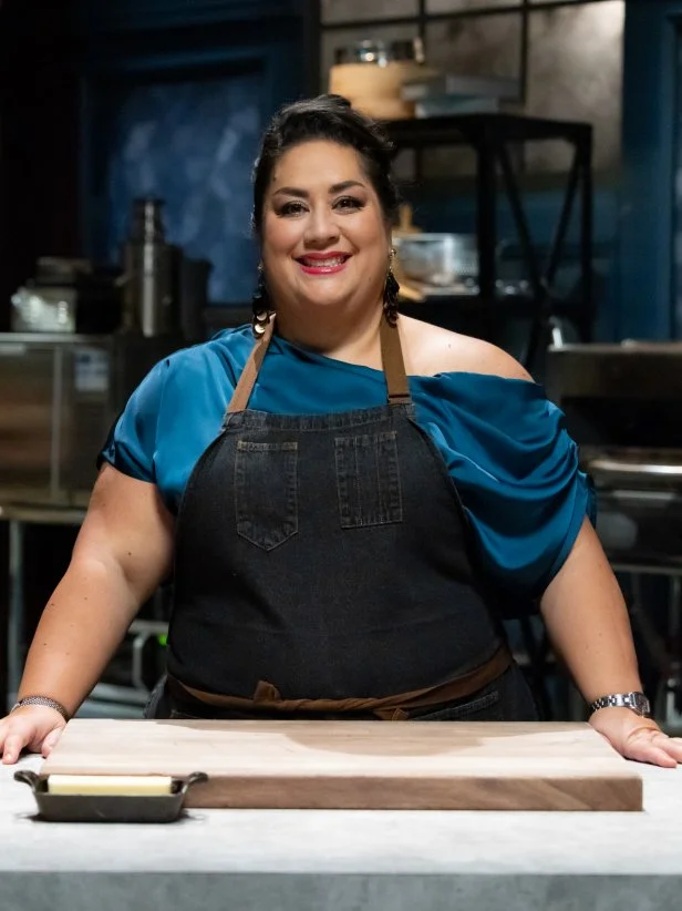 Interview: Ayesha Nurdjaja, the Newest Titan on 'Bobby's Triple Threat' |  Food Network