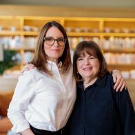 Ina Garten and Tina Fey, as seen on Be My Guest with Ina Garten, Season 7