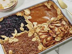 I love pie and often find it hard to decide which pie to make, so why not make a quick and smaller version of the ones I want for the holidays? Don't forget the bliss of a fruit pie or tart during the winter holidays. All of the heavy meals deserve a bright ending, but for the traditionalist I've shared shortened versions of pumpkin and pecan. Multiply any of these fillings by four and enjoy a full sheet of flavor.