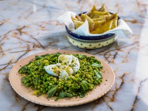 Pea & Burrata Salad