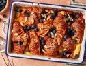 Blueberry Almond Croissant French Toast
